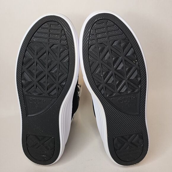 Converse Chuck Taylor All Star Move Platform Shoes Sneakers Womens 8 Black - Picture 13 of 16